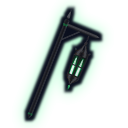 Gravewarden Lantern icon, first slot: a lantern with a green flame on a hooked post.
