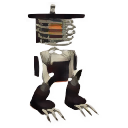Skeleton Ram Body icon: a skeletal body on clawed legs.