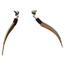 Skeleton Surge Arms icon: two curved bone blades.